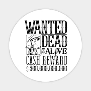 Wanted Profile Magnet